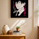 Chainsaw Man Aki Hayakawa Poster Duvar Tablosu, Anime Severlere Özel Hediye