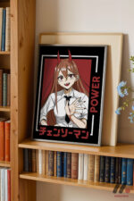 Chainsaw Man Power Anime Poster Duvar Tablosu, Anime Severlere Özel Hediye - Görsel 2