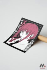 Chainsaw Man Makima Anime Poster Duvar Tablosu, Anime Severlere Özel Hediye - Görsel 7