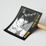 Death Note L Anime Poster Duvar Tablosu, Anime Severlere Özel Hediye