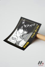 Death Note L Anime Poster Duvar Tablosu, Anime Severlere Özel Hediye - Görsel 7