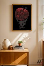 Death Note Elma Anime Poster Duvar Tablosu, Anime Severlere Özel Hediye - Görsel 8