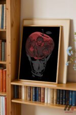 Death Note Elma Anime Poster Duvar Tablosu, Anime Severlere Özel Hediye - Görsel 5