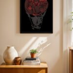 Death Note Elma Anime Poster Duvar Tablosu, Anime Severlere Özel Hediye
