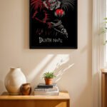Death Note Ryuk Anime Poster Duvar Tablosu, Anime Severlere Özel Hediye
