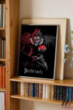 Death Note Ryuk Anime Poster Duvar Tablosu, Anime Severlere Özel Hediye - Görsel 2