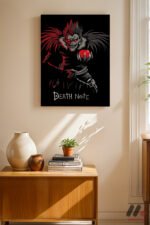 Death Note Ryuk Anime Poster Duvar Tablosu, Anime Severlere Özel Hediye - Görsel 8