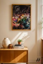Demon Slayer Karakter Grubu Poster Duvar Tablosu, Anime Severlere Özel Hediye - Görsel 4