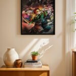 Demon Slayer Karakter Grubu Poster Duvar Tablosu, Anime Severlere Özel Hediye