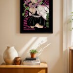 Demon Slayer Mitsuri Anime Poster Duvar Tablosu, Anime Severlere Özel Hediye