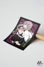 Demon Slayer Mitsuri Anime Poster Duvar Tablosu, Anime Severlere Özel Hediye - Görsel 7