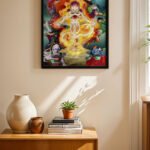 Dragon Ball Goku ve Vegeta Poster Duvar Tablosu, Anime Severlere Özel Hediye