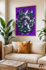 Dragon Ball Mecha Frieza Poster Duvar Tablosu, Anime Severlere Özel Hediye - Görsel 6
