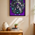 Dragon Ball Mecha Frieza Poster Duvar Tablosu, Anime Severlere Özel Hediye