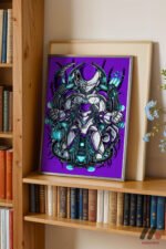 Dragon Ball Mecha Frieza Poster Duvar Tablosu, Anime Severlere Özel Hediye - Görsel 2