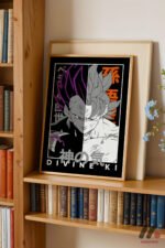 Dragon Ball Divine Ki Poster Duvar Tablosu, Anime Severlere Özel Hediye - Görsel 5