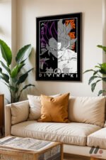 Dragon Ball Divine Ki Poster Duvar Tablosu, Anime Severlere Özel Hediye - Görsel 3