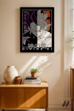 Dragon Ball Divine Ki Poster Duvar Tablosu, Anime Severlere Özel Hediye - Görsel 8