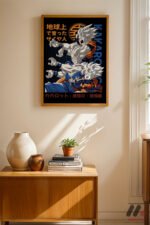 Dragon Ball Kakarot Goku Poster Duvar Tablosu, Anime Severlere Özel Hediye - Görsel 4