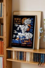 Dragon Ball Kakarot Goku Poster Duvar Tablosu, Anime Severlere Özel Hediye - Görsel 2