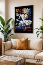 Dragon Ball Kakarot Goku Poster Duvar Tablosu, Anime Severlere Özel Hediye - Görsel 3