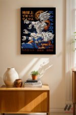 Dragon Ball Kakarot Goku Poster Duvar Tablosu, Anime Severlere Özel Hediye - Görsel 8
