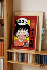 Dragon Ball Genç Goku Poster Duvar Tablosu, Anime Severlere Özel Hediye - Görsel 5