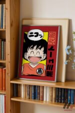 Dragon Ball Genç Goku Poster Duvar Tablosu, Anime Severlere Özel Hediye - Görsel 2