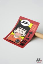 Dragon Ball Genç Goku Poster Duvar Tablosu, Anime Severlere Özel Hediye - Görsel 7