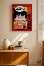Dragon Ball Genç Goku Poster Duvar Tablosu, Anime Severlere Özel Hediye - Görsel 8