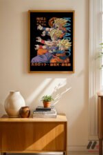 Dragon Ball Goku Gohan Goten Poster Duvar Tablosu, Anime Severlere Özel Hediye - Görsel 4
