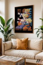 Dragon Ball Goku Gohan Goten Poster Duvar Tablosu, Anime Severlere Özel Hediye - Görsel 6