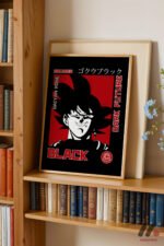Dragon Ball Goku Black Poster Duvar Tablosu, Anime Severlere Özel Hediye - Görsel 5