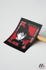 Dragon Ball Goku Black Poster Duvar Tablosu, Anime Severlere Özel Hediye - Görsel 7