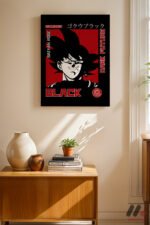 Dragon Ball Goku Black Poster Duvar Tablosu, Anime Severlere Özel Hediye - Görsel 8