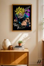 Dragon Ball Füzyon Savaşçı Poster Duvar Tablosu, Anime Severlere Özel Hediye - Görsel 4