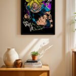 Dragon Ball Füzyon Savaşçı Poster Duvar Tablosu, Anime Severlere Özel Hediye