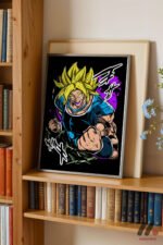 Dragon Ball Füzyon Savaşçı Poster Duvar Tablosu, Anime Severlere Özel Hediye - Görsel 2