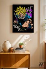 Dragon Ball Füzyon Savaşçı Poster Duvar Tablosu, Anime Severlere Özel Hediye - Görsel 8