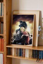 Fullmetal Alchemist Edward Poster Duvar Tablosu, Anime Severlere Özel Hediye - Görsel 5