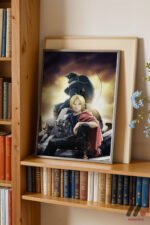 Fullmetal Alchemist Edward Poster Duvar Tablosu, Anime Severlere Özel Hediye - Görsel 2