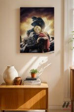 Fullmetal Alchemist Edward Poster Duvar Tablosu, Anime Severlere Özel Hediye - Görsel 8