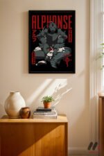 Fullmetal Alchemist Alphonse Poster Duvar Tablosu, Anime Severlere Özel Hediye
