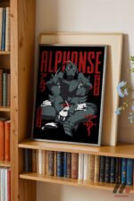 Fullmetal Alchemist Alphonse Poster Duvar Tablosu, Anime Severlere Özel Hediye - Görsel 2