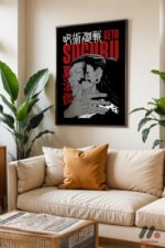 Jujutsu Kaisen Geto Suguru Poster Duvar Tablosu, Anime Severlere Özel Hediye - Görsel 3