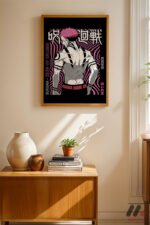 Jujutsu Kaisen Sukuna Poster Duvar Tablosu, Anime Severlere Özel Hediye - Görsel 4