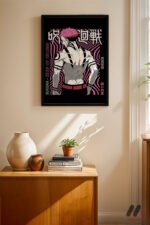Jujutsu Kaisen Sukuna Poster Duvar Tablosu, Anime Severlere Özel Hediye