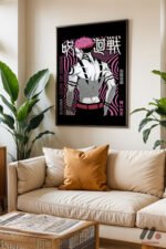 Jujutsu Kaisen Sukuna Poster Duvar Tablosu, Anime Severlere Özel Hediye - Görsel 3