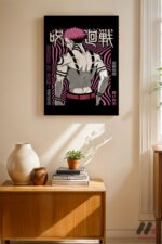 Jujutsu Kaisen Sukuna Poster Duvar Tablosu, Anime Severlere Özel Hediye - Görsel 8