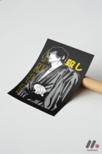Jujutsu Kaisen Fushiguro Poster Duvar Tablosu, Anime Severlere Özel Hediye - Görsel 7